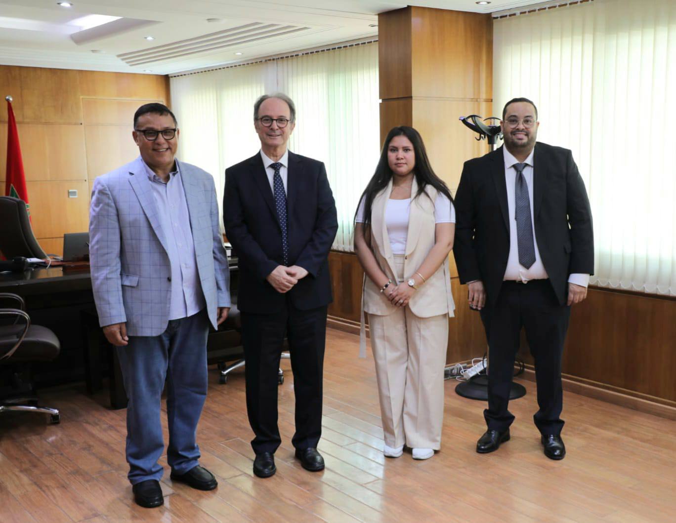 استقبال وفد عن منتدى المواطنة